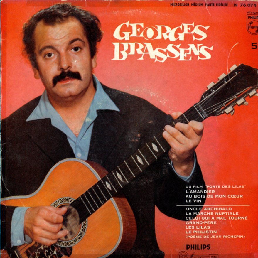 pochette du disque vinyle brassens:volume 5