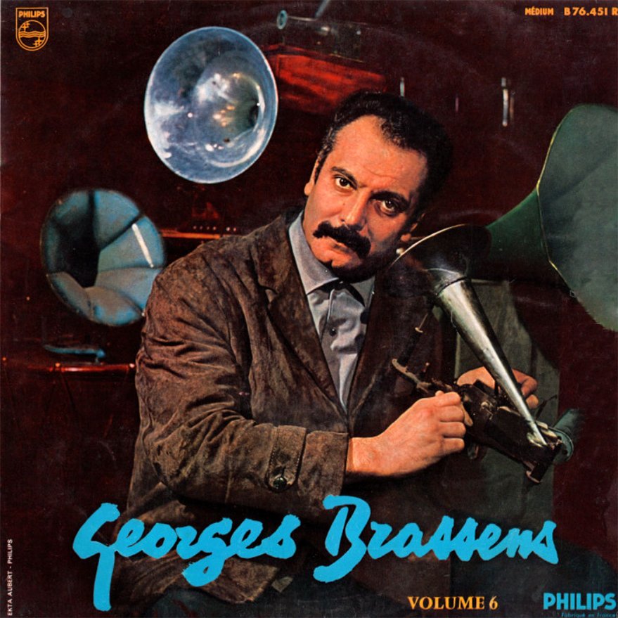 pochette du disque vinyle brassens:volume 6