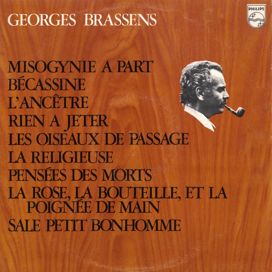 pochette du disque vinyle brassens:volume 12