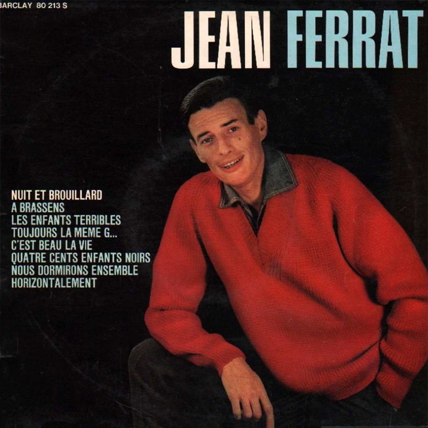 pochette du disque nuit et brouillard ferrat